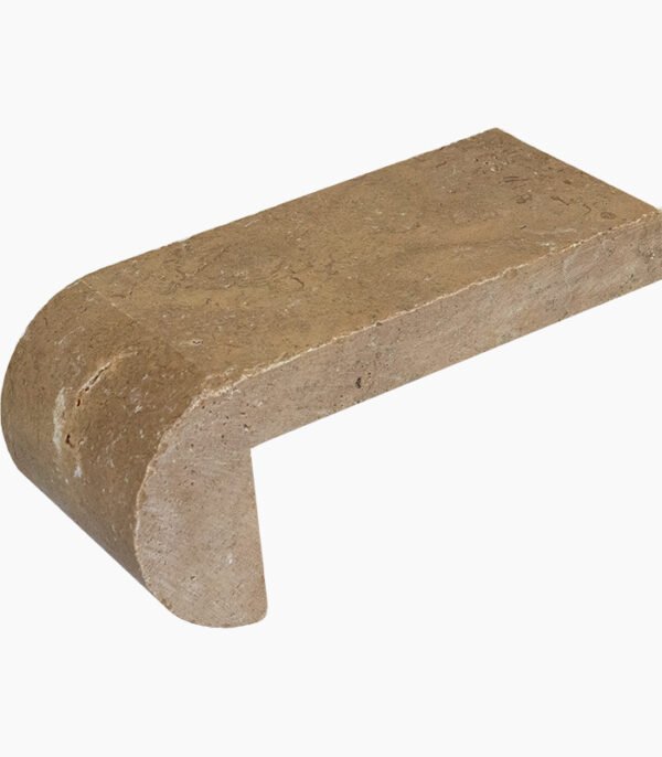 4×9 NOCE Tumbled Travertine REMODELING COPING
